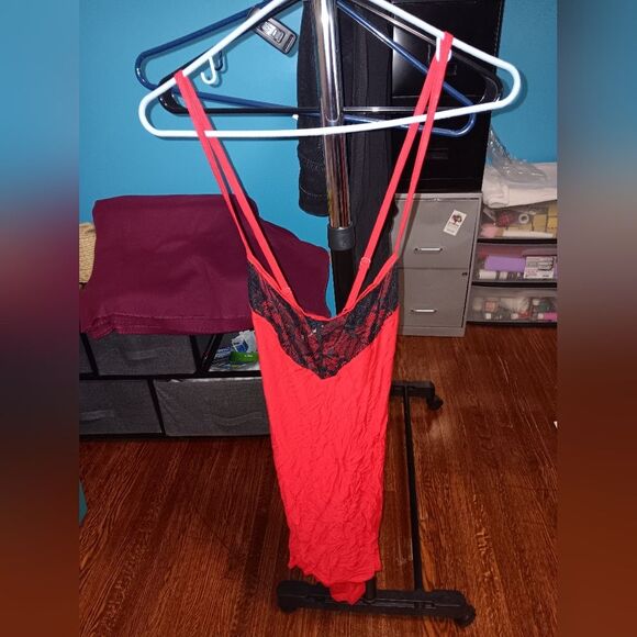 Adam & Eve Dreamgirl Slumber Baby Chemise Red NWT - Picture 3 of 7